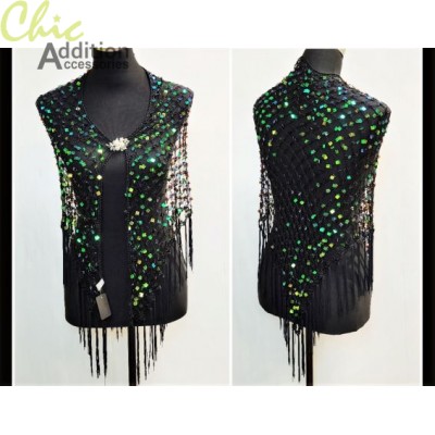 Beaded Shawl 3404-B